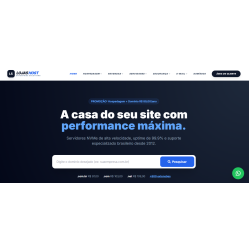Templates para site de hosting